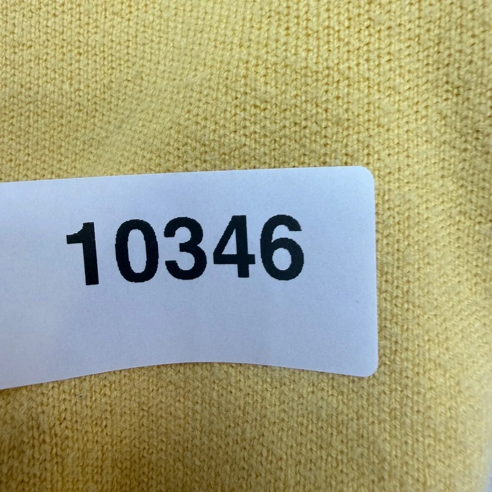 Naadam Sweatshirt Jogger Set Women S Yellow Cotton Cashmere 2 Piece Loungewear - Picture 6 of 16